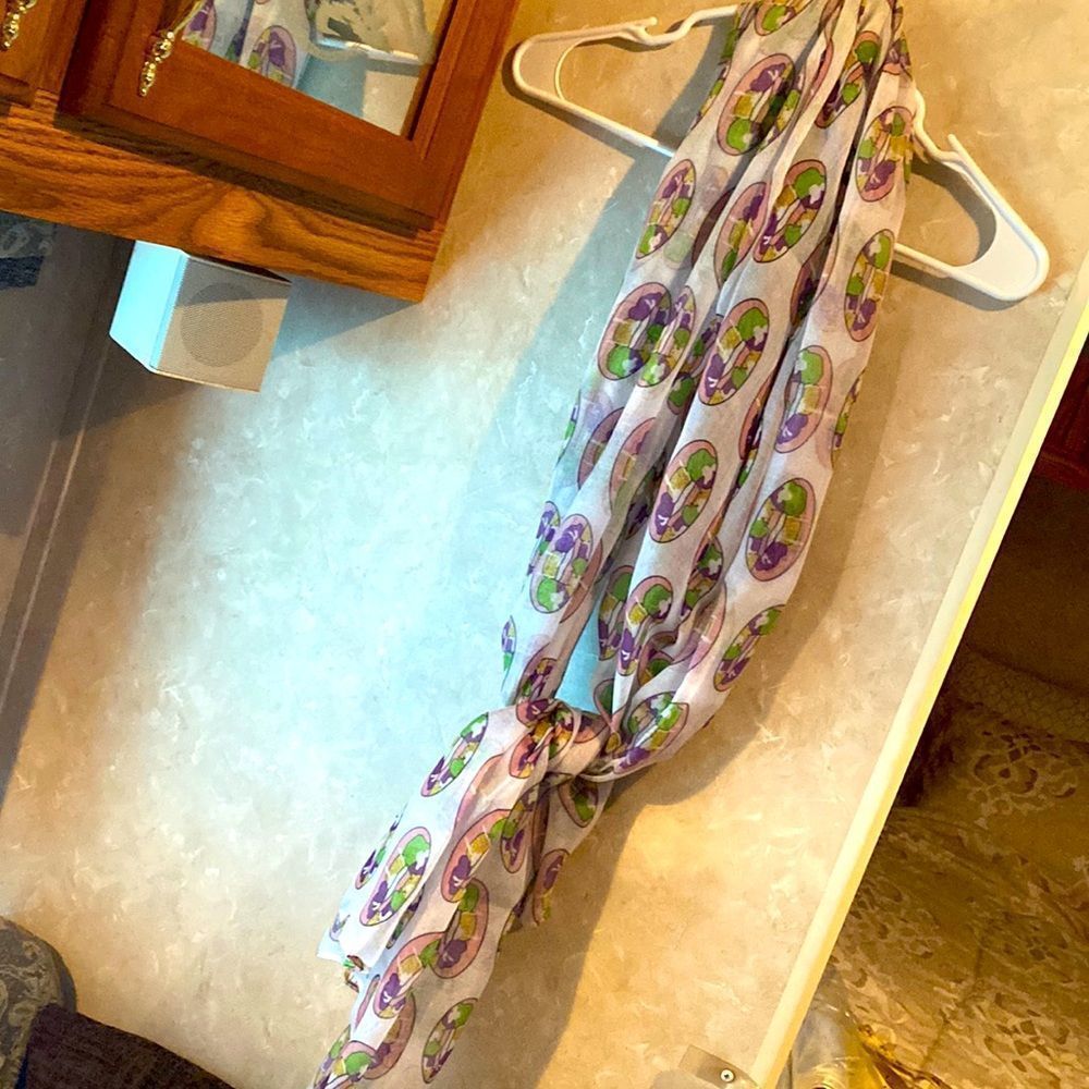 NWT Mardi Gras Scarf/Wrap